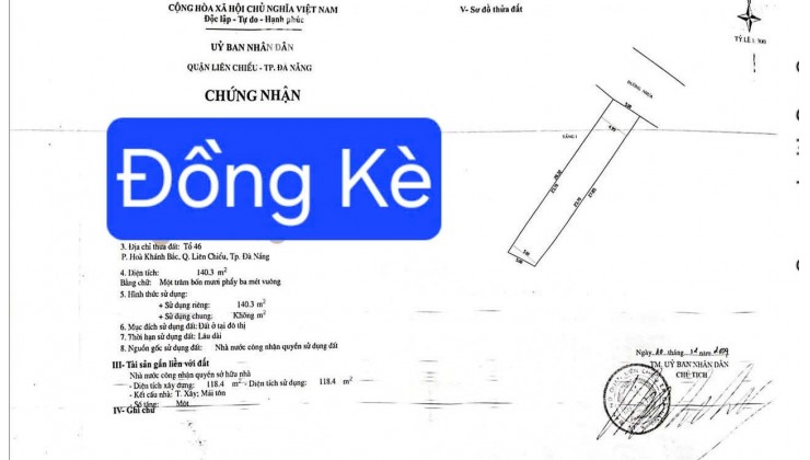 ĐẤT MẶT TIỀN ĐỒNG KÈ – 140M² – VỊ TRÍ KINH DOANH